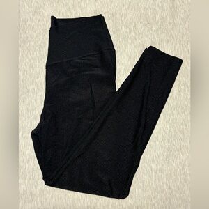 Aerie Crossover Ribbed Shine Leggings XL